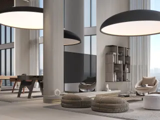 Exclusive dining & lounge facilities