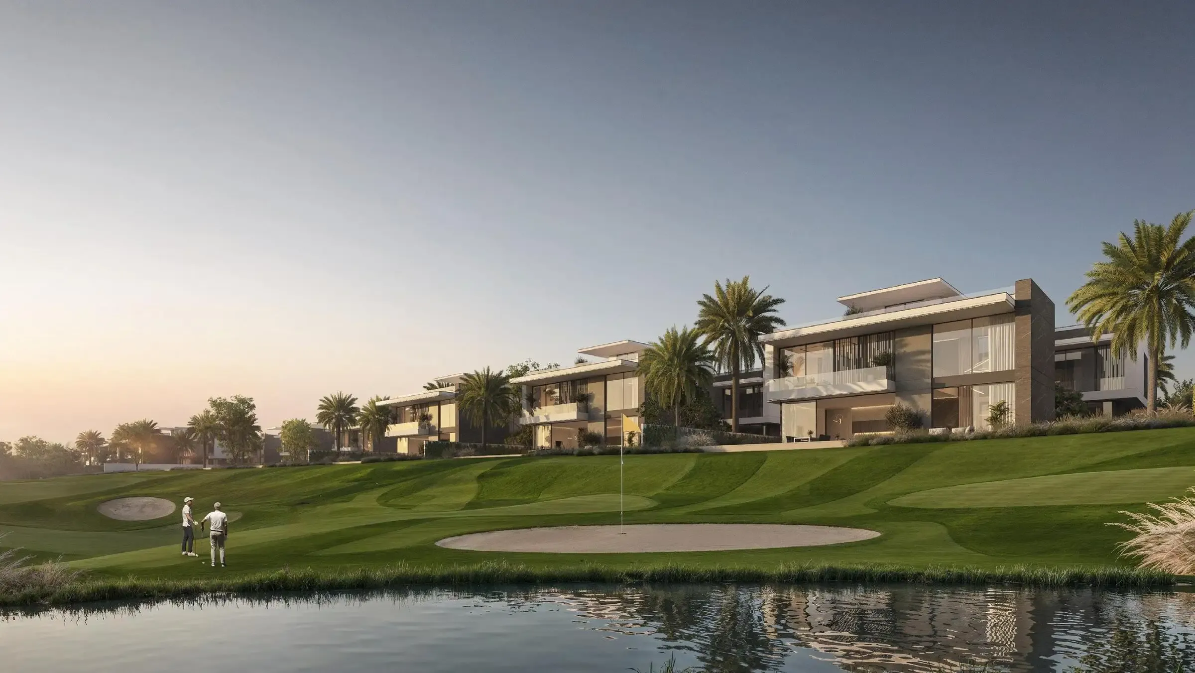 Golf academy and driving range