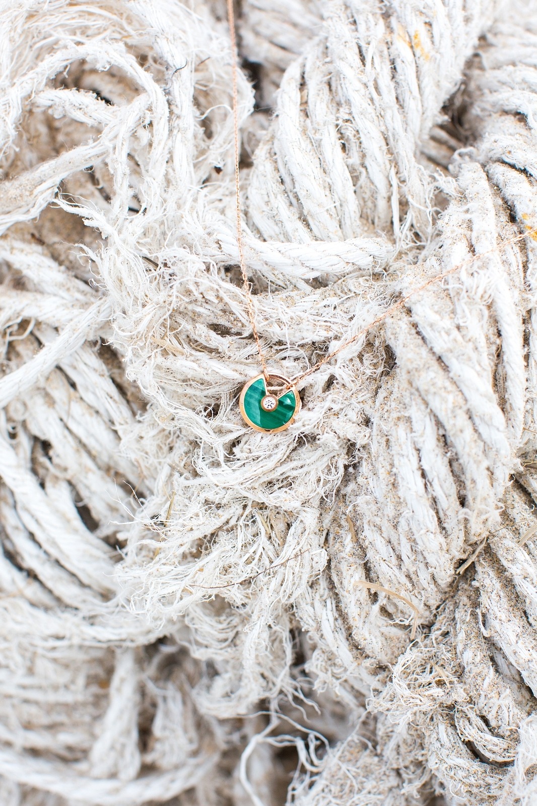 Rope Selfridges Cartier Cartier Amulette Malachite still life
