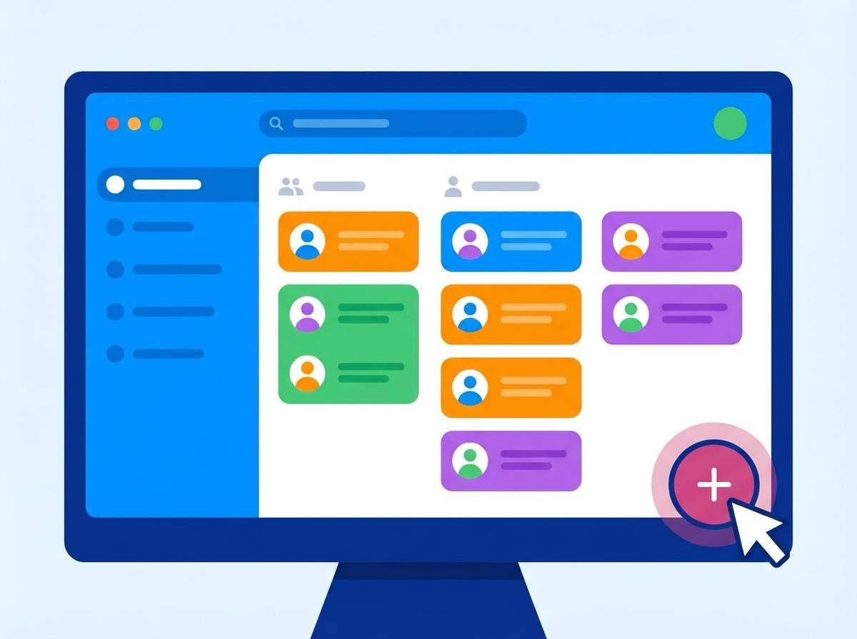 명단관리 그룹분류 화면