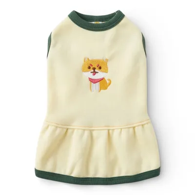 Áo TDD Cho Cún & Mèo Đầm Nỉ Bông Size 2