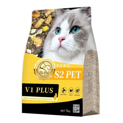 Hạt S2PET Cho Mèo V1 Bịch 1kg