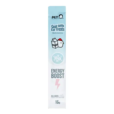 Súp Thưởng PetQ Cho Mèo Vị Sữa Dê Vitamin Que 15g