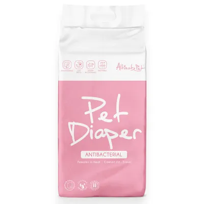 Tã Quần Altimate Pet Cho Cún Cái (Hồng) 13 Tờ Size 400x555 mm