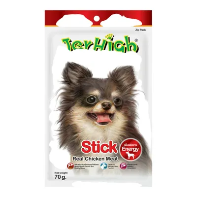 Bánh Thưởng JerHigh Cho Cún Vị Gà Que Gói 70g - Stick