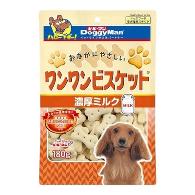 Bánh Thưởng DoggyMan Cho Cún Giống Nhỏ Bánh Quy Sữa Gói 180g