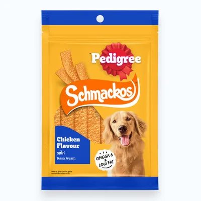 Bánh Thưởng Pedigree Schmackos Cho Cún Gói 70g