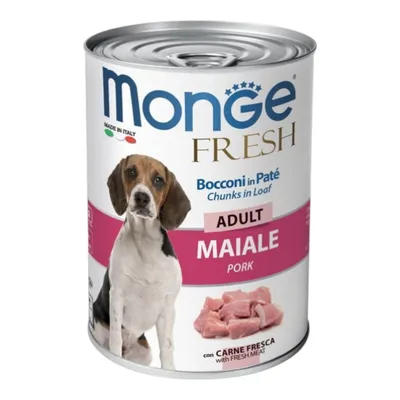 Pate Monge Cho Cún Vị Heo Lon 400g