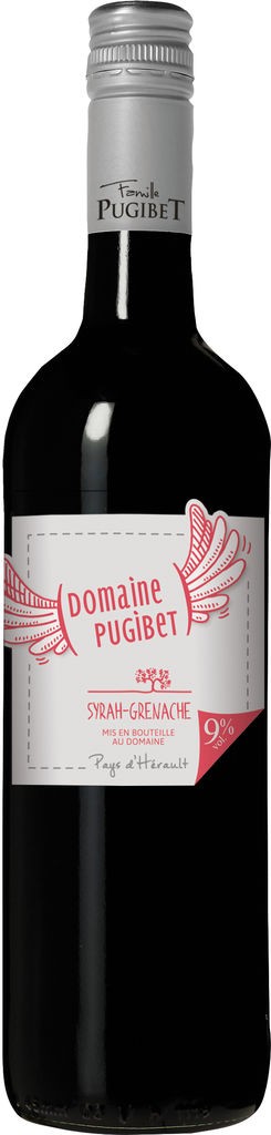 Pugibet Rouge Syrah Grenache IGP Pays de l'Herault Domaine Pugibet Languedoc