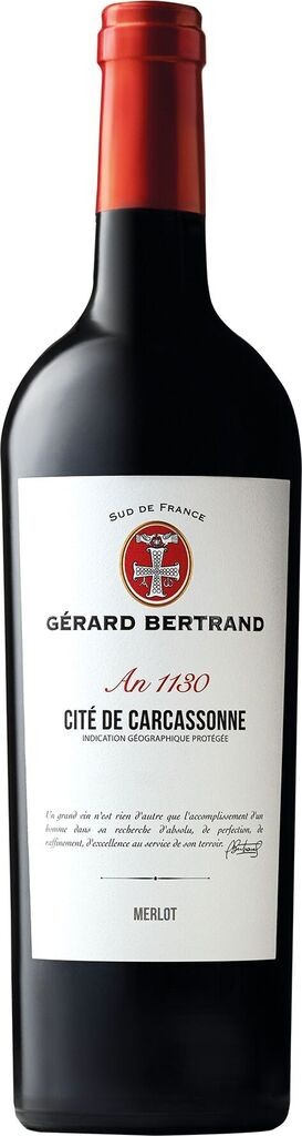 Heritage 1130 Merlot Cité de Carcassonne Gérard Bertrand Südfrankreich