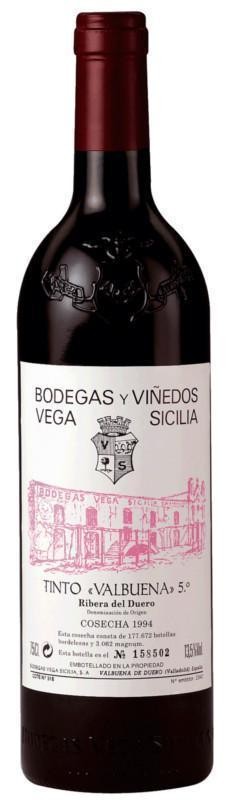 Valbuena 5º Año Magnum (1,5l) Vega Sicilia Ribera del Duero