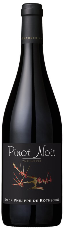 Les Cepages Pinot Noir Vin de Pays d’Oc Baron Philippe de Rothschild Südfrankreich