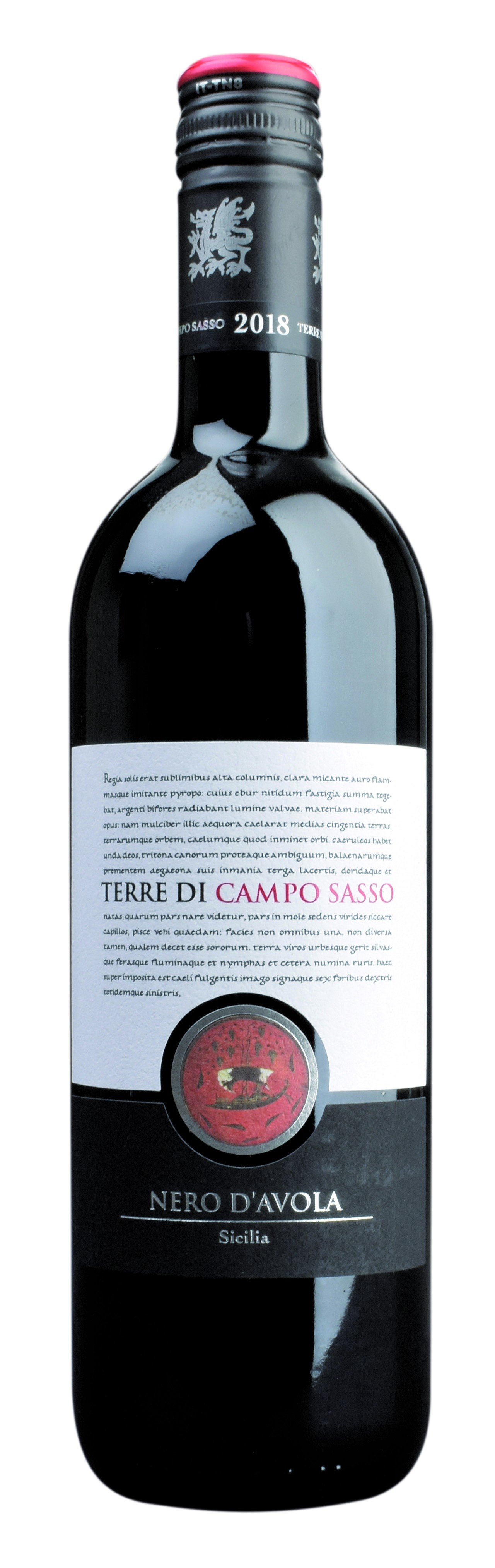 Nero D Avola Sicilia DOC Terre di Campo Sasso Sizilien