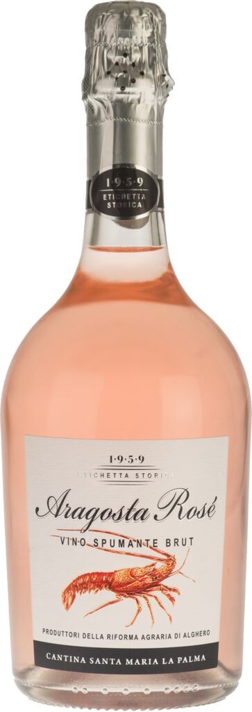 Aragosta Rosé Vino Spumante Brut Santa Maria di Palma 