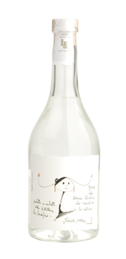 Grappa Bianca Della Donna Selvatica 45 Vol. % Distilleria Romano Levi 