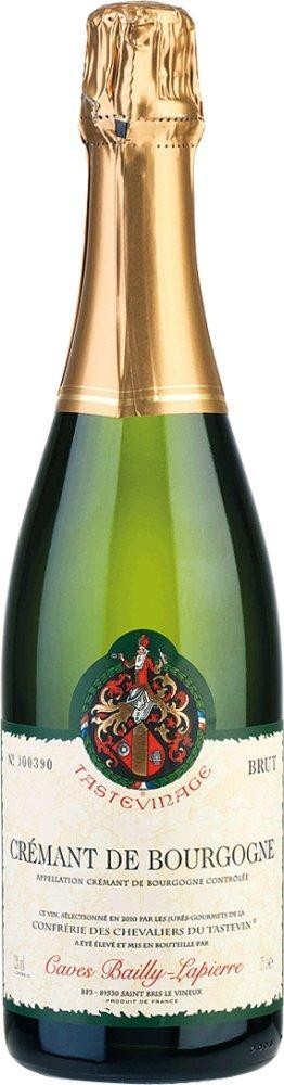 Crémant de Bourgogne Tasteviné Brut Crémant de Bourgogne AOC Caves Bailly-Lapierre Burgund