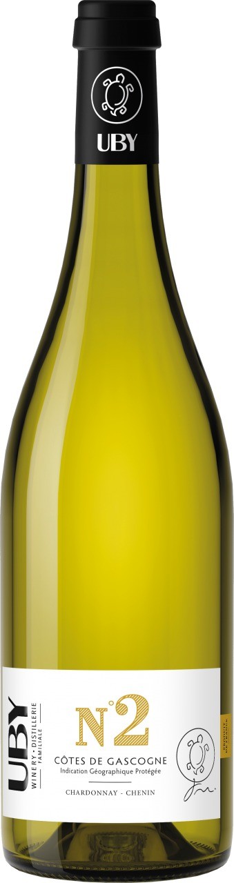 Uby No. 2 Chardonnay Chenin Côtes de Gascogne IGP Uby Côtes de Gascogne