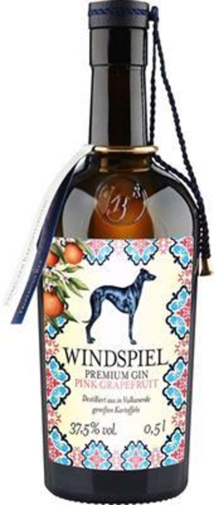 Windspiel Premium Gin Pink Grapefruit 37,5% vol London Dry Gin  Windspiel 