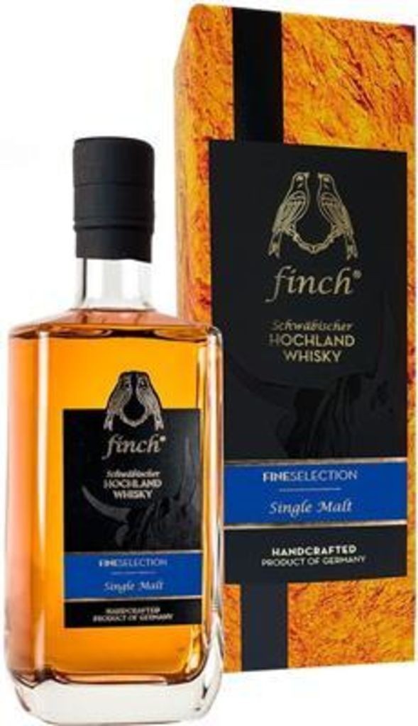 finch FineSelection Single Malt 42% vol Schwäbischer Hochland Single Malt Whisky  finch Whiskydestillerie 