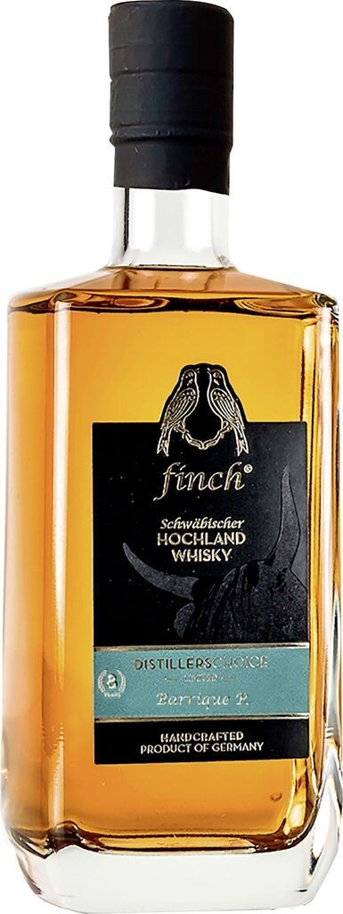 finch DistillersChoice Barrique R 42% vol Schwäbischer Hochland Whisky  finch Whiskydestillerie 