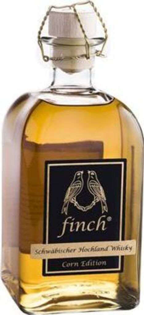 finch SpecialGrain Corn Edition 46%vol Schwäbischer Hochland Whisky A001 finch Whiskydestillerie 