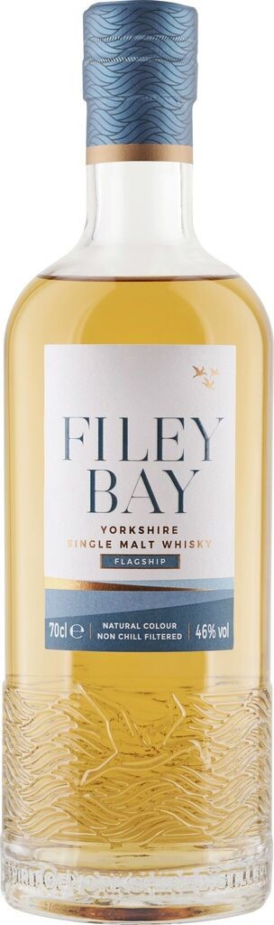 Filey Bay Flagship 46% vol Yorkshire Single Malt Whisky  Spirit of Yorkshire 