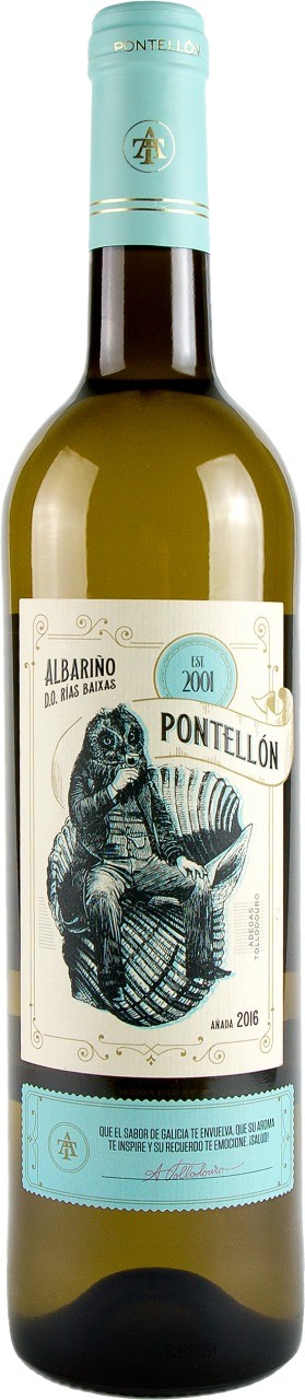 Pontellón Albarińo Rías Baixas DO Adegas Tollodouro Rías Baixas