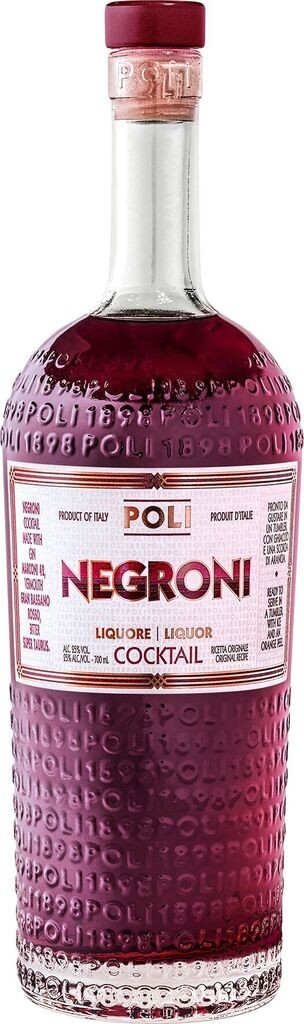 Negroni Cocktail Premix   Jacopo Poli 