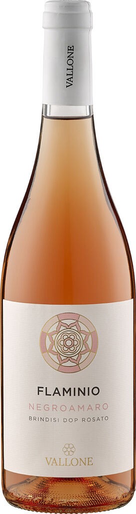 Flaminio Negroamaro Rosato DOP Brindisi 2022 Vallone - Flaminio Apulien