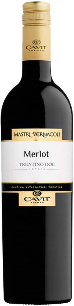 Merlot Trentino DOC Mastri Vernacoli Cavit Trentin