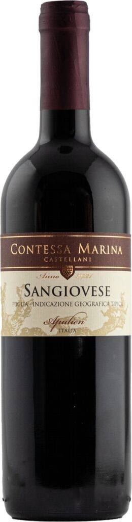 Sangiovese Puglia IGT Contessa Marina Castellani Contessa Marina Apulien