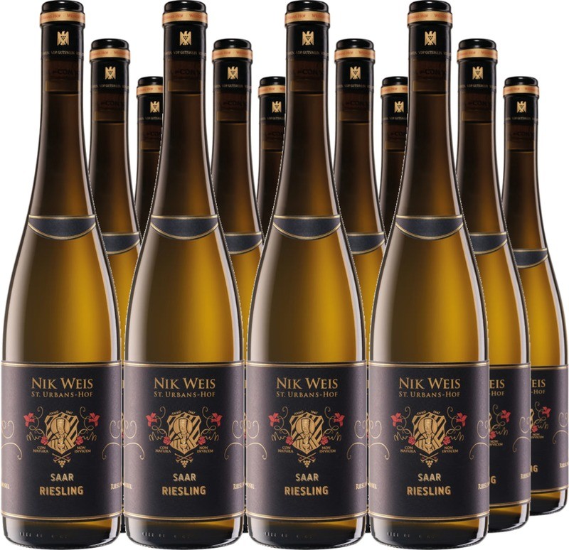 12er Vorteilspaket St. Urbans-Hof Saar Riesling