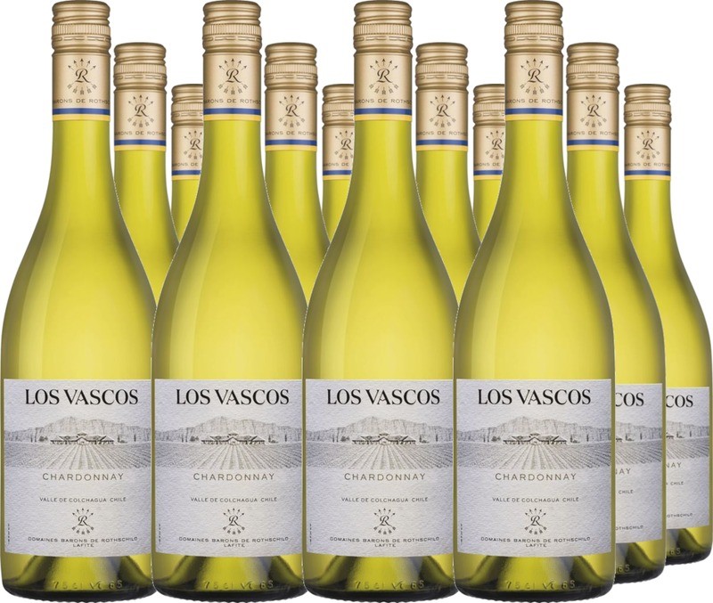 12er Vorteilspaket Los Vascos Chardonnay