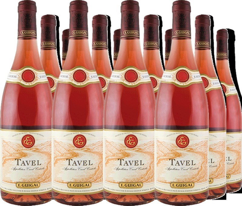 12er Vorteilspaket Tavel Rosé Tavel AOC