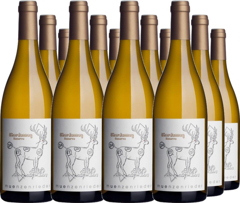 12er Vorteilspaket Chardonnay Reserve QUW Münzenrieder