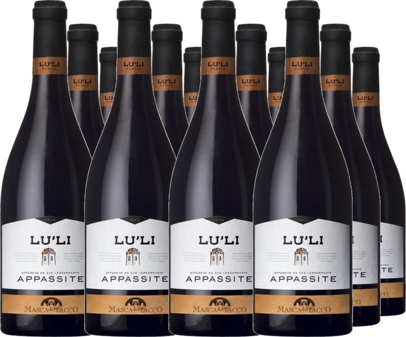 12er Vorteilspaket Lu´Li Appassite Puglia Rosso IGP