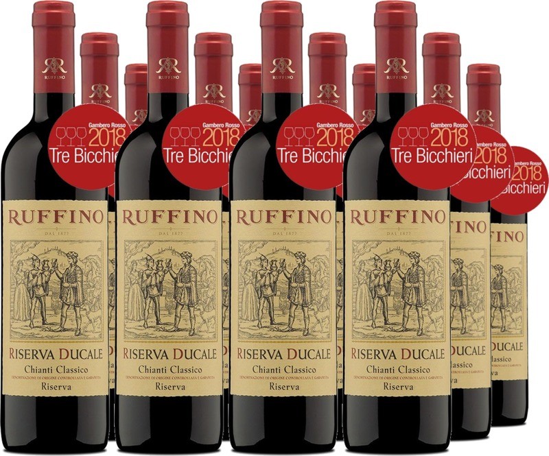 12er Vorteilspaket Ruffino Riserva Ducale Chianti Classico DOCG