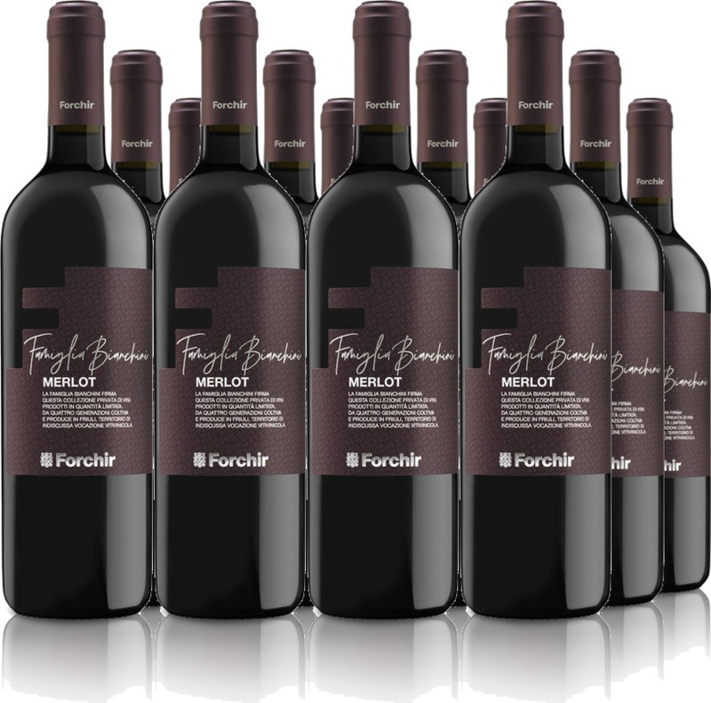 12er Vorteilspaket Merlot DOC Famiglia Bianchini