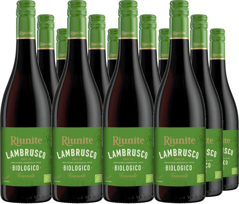 12er Vorteilspaket Riunite Lambrusco Rosso