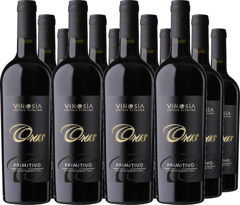 12er Vorteilspaket Orus Primitivo Salento IGT