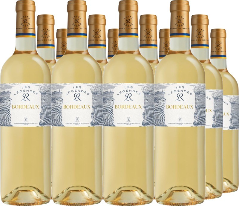 12er Vorteilspaket Les Légendes R Bordeaux Blanc AOC