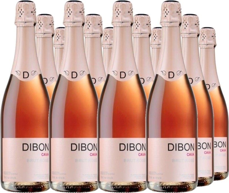 12er Vorteilspaket Pinord Dibon Cava Brut Rose