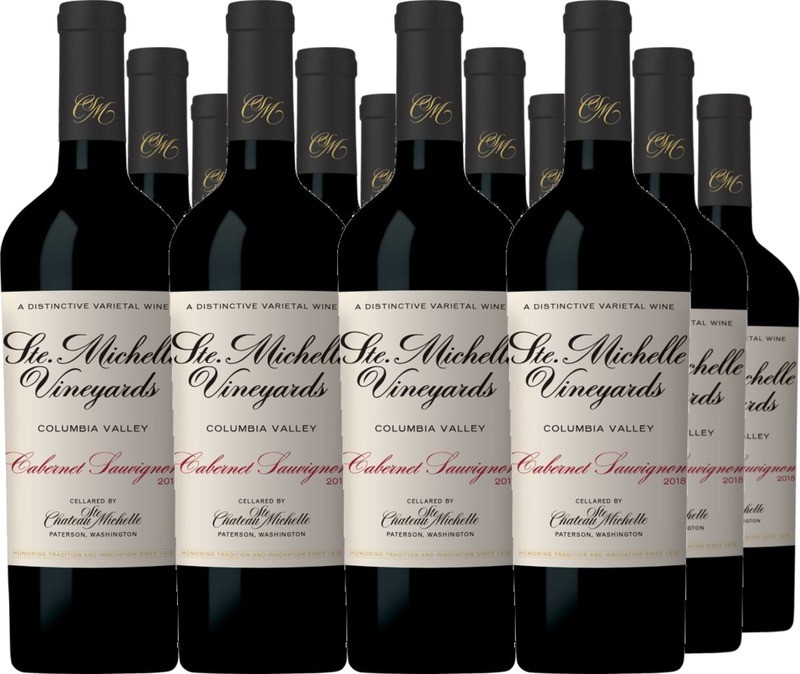 12er Vorteilspaket Chateau Ste. Michelle Columbia Valley Retro Cabernet Sauvignon