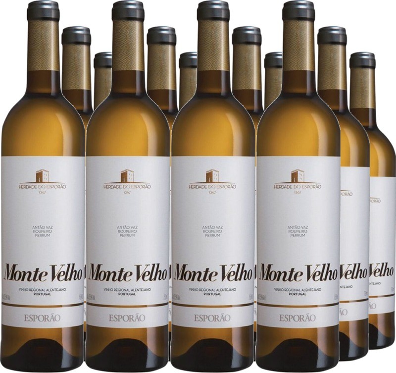 12er Vorteilspaket Monte Velho Branco Vinho Regional Alentejo
