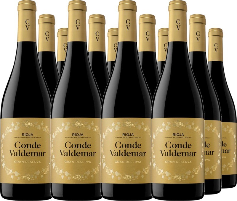 12er Vorteilspaket Conde Valdemar Gran Reserva Rioja DOCa