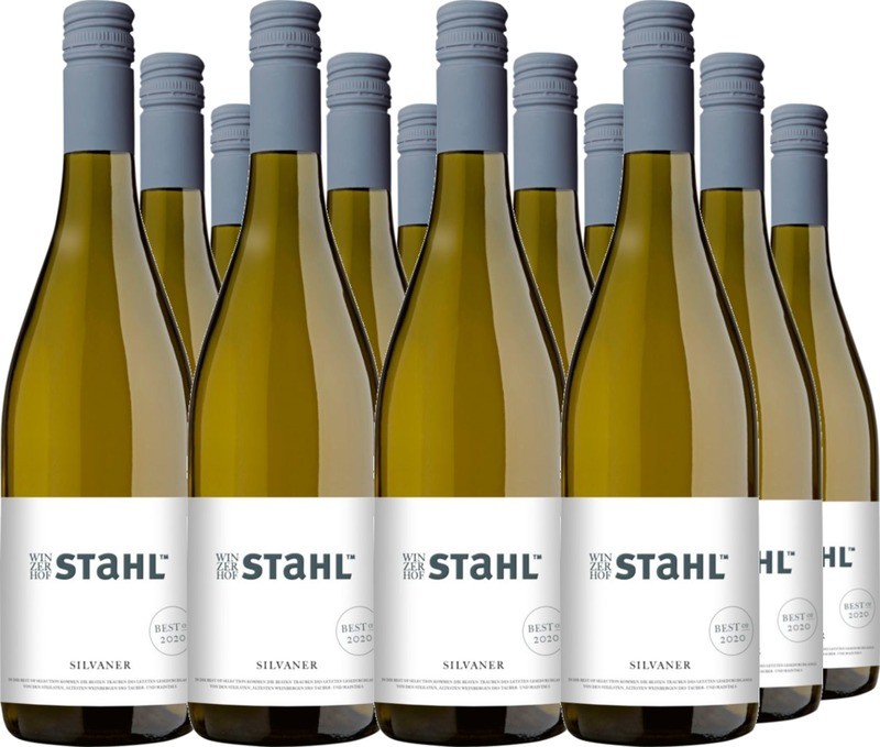 12er Vorteilspaket Stahl Best of Silvaner