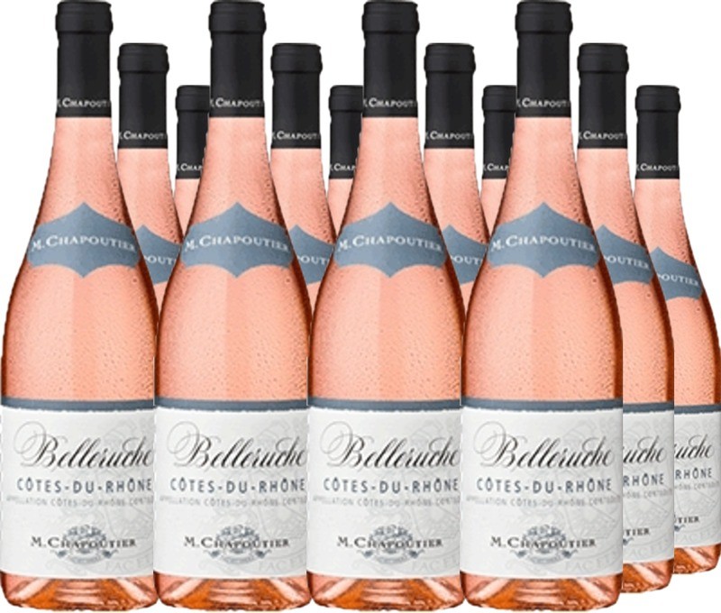 12er Vorteilspaket Belleruche rosé Côtes-du-Rhône AOP