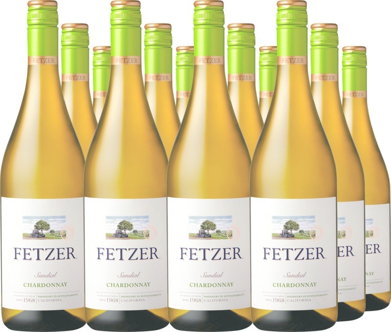 12er Vorteilspaket Fetzer Sundial Chardonnay Kalifornien