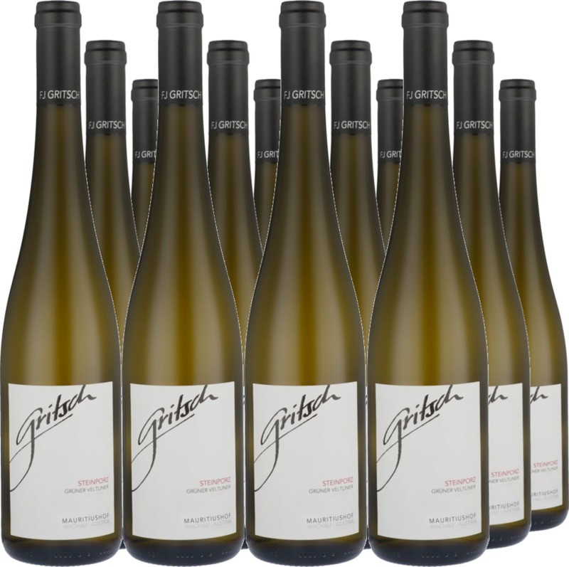 12er Vorteilspaket FJ Gritsch Grüner Veltliner Smaragd Ried Steinporz