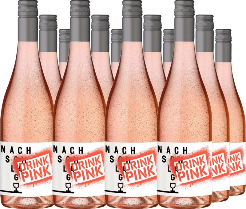 12er Vorteilspaket Stahl Nachschlag »Drink Pink«